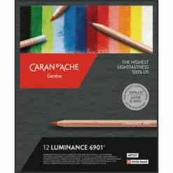 Caran D'Ache Luminance 6901 Crayon Sets -GREATART Sales Carand26230393BAcheLuminance6901CrayonSets 3