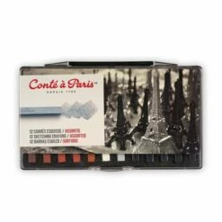 Conté à Paris Brown Shades Sketching Chalk Set -GREATART Sales ContC3A9C3A0ParisBrownShadesSketchingChalkSet 1
