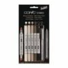 Copic Ciao 5 + 1 Warm Grey Tones Set -GREATART Sales CopicCiao52B1WarmGreyTonesSet