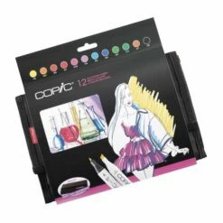 Copic Classic Marker 12 Bright Colours Set
