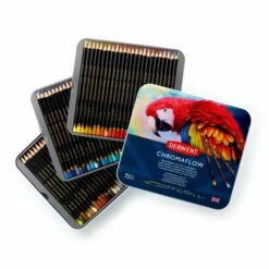 Derwent Chromaflow Coloured Pencil Sets -GREATART Sales DerwentChromaflowColouredPencilSets 4
