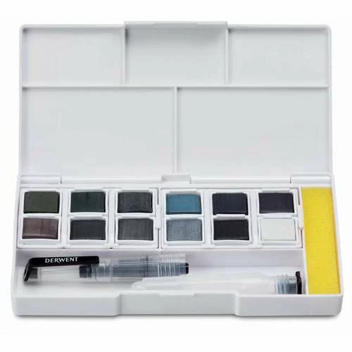 Derwent Tinted Charcoal Paint Pan Set 4 Derwent Tinted Charcoal Paint Pan Set - Image 2