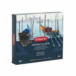 Derwent Watercolour 48 Pencil Wooden Box Set 9 Derwent Watercolour 48 Pencil Wooden Box Set -GREATART Sales DerwentWatercolour48PencilWoodenBoxSet 3