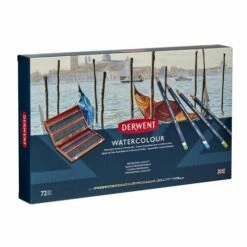 Derwent Watercolour 72 Pencil Wooden Box Set -GREATART Sales DerwentWatercolour72PencilWoodenBoxSet 3