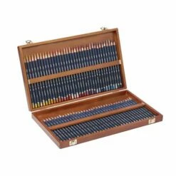 Derwent Watercolour 72 Pencil Wooden Box Set -GREATART Sales DerwentWatercolour72PencilWoodenBoxSet 4