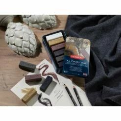 Derwent XL Charcoal Block Set -GREATART Sales DerwentXLCharcoalBlockSet 2