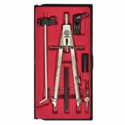 Ecobra Silver Master Quick Action Compass Set