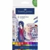 FABER-CASTELL | Goldfaber Aqua Dual Marker Set — 18 Markers -GREATART Sales FABER CASTELL7CGoldfaberAquaDualMarkerSetE2809418markers