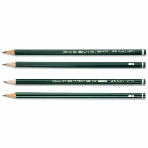 Faber-Castell 9000 12 Pencil Packs 3 Faber-Castell 9000 12 Pencil Packs