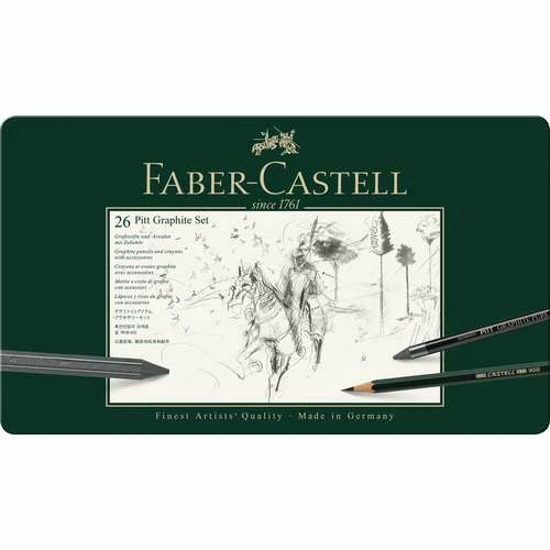 Faber-Castell Large Pitt Graphite Set 4 Faber-Castell Large Pitt Graphite Set - Image 2