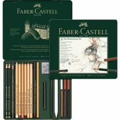 Faber-Castell Pitt 21 Piece Monochrome Set