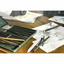 Faber-Castell Pitt Charcoal Set -GREATART Sales Faber CastellPittCharcoalSet 3