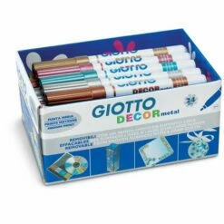 Giotto Decor Metal Fibre Pen School Set