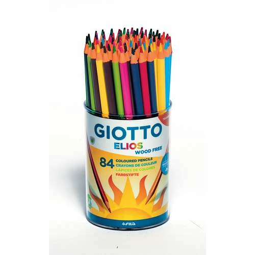 Giotto Elios 84 Coloured Pencil Pot 3 Giotto Elios 84 Coloured Pencil Pot