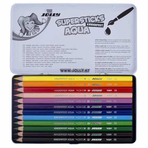 Jolly Supersticks Aqua Watercolour Pencils 4 Jolly Supersticks Aqua Watercolour Pencils - Image 2