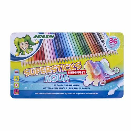 Jolly Supersticks Aqua Watercolour Pencils 6 Jolly Supersticks Aqua Watercolour Pencils - Image 4