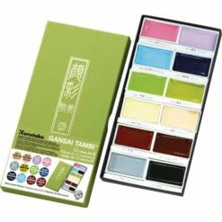 Kuretake Gansai Tambi 12 Watercolour Set