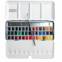 Lefranc & Bourgeois Fine Watercolour Sets -GREATART Sales Lefranc26amp3BBourgeoisFineWatercolourSets 3