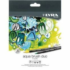 Lyra | Aqua Brush Duo Pens — Sets -GREATART Sales Lyra7CAquaBrushDuoPensE28094sets 4