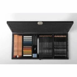 Lyra Rembrandt Monochrome 47 Piece Wooden Box Set