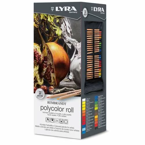 Lyra Rembrandt Polycolor 24 Coloured Pencil Roll 3 Lyra Rembrandt Polycolor 24 Coloured Pencil Roll