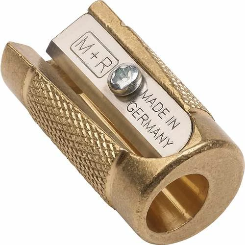 M+R Castor Brass Sharpener 3 M+R Castor Brass Sharpener
