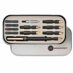 Manuscript Calligraphy De Luxe Pen Set