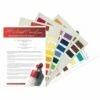Michael Harding Original Handpainted Colour Chart -GREATART Sales MichaelHardingOriginalHandpaintedColourChart