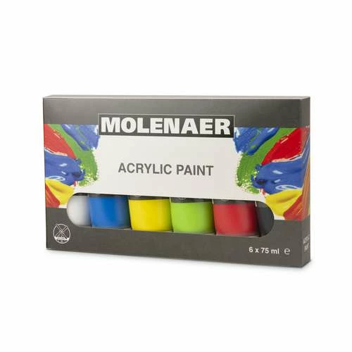 Molenaer Acrylic Paint Sets 3 Molenaer Acrylic Paint Sets