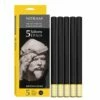 Nitram Charcoal Batons - Extra Soft -GREATART Sales NitramCharcoalBatons ExtraSoft