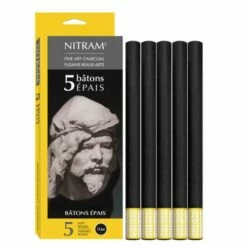 Nitram Charcoal Batons - Extra Soft