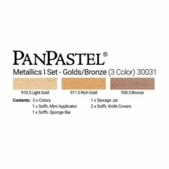 PANPASTEL® | Pearlescent Ultra Soft Pastels — 3 Pan Set -GREATART Sales PANPASTELC2AE7CPearlescentUltraSoftPastelsE280943panset 2