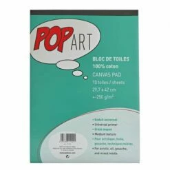Pebeo Pébéo Pop Art Canvas Pads -GREATART Sales PC3A9bC3A9oPopArtCanvasPads 2