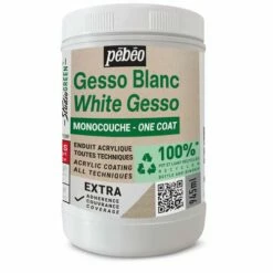 Pebeo Pébéo Studio Green Extra, White Acrylic Gesso -GREATART Sales PC3A9bC3A9oStudioGreenExtra2CWhiteAcrylicGesso 2