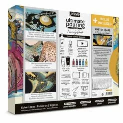 Pebeo Pébéo Ultimate Pouring Medium 'Nancy Wood' Set 7 Pebeo Pébéo Ultimate Pouring Medium 'Nancy Wood' Set -GREATART Sales PC3A9bC3A9oUltimatePouringMedium26230393BNancyWood26230393BSet 2