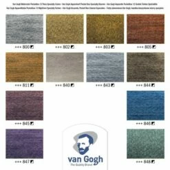 Royal Talens | Van Gogh Pocket Box — 12 Metallic & Interference Colours -GREATART Sales RoyalTalens7CvanGoghPocketBoxE2809412metallic26amp3Binterferencecolours 4
