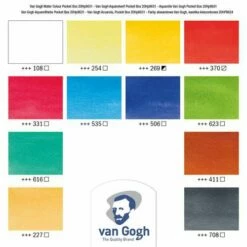 Royal Talens Van Gogh Pocket Watercolour Set 13 Royal Talens Van Gogh Pocket Watercolour Set -GREATART Sales RoyalTalensVanGoghPocketWatercolourSet 5