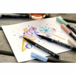 SAKURA | Koi Coloring Brush Pen Sets — 6 Pens -GREATART Sales SAKURA7CKoiColoringBrushPensetsE280946pens 1