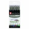 SAKURA | PIGMA MICRON™ Fineliner Sets — 6 Pens -GREATART Sales SAKURA7CPIGMAMICRONE284A2FinelinerSetsE280946pens