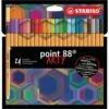 STABILO® | Point 88 Fineliner Sets — 0.4 Mm Tips -GREATART Sales STABILOC2AE7CPoint88FinelinerSetsE280940.4mmtips