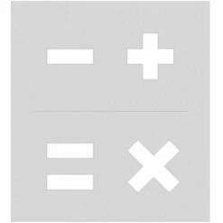 STANDARDGRAPH |Letter And Number Stencils — Packs -GREATART Sales STANDARDGRAPH7CLetterandNumberStencilsE28094packs 2