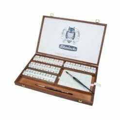 Schmincke Horadam Watercolour Wooden Box Set -GREATART Sales SchminckeHoradamWatercolourWoodenBoxSet 2