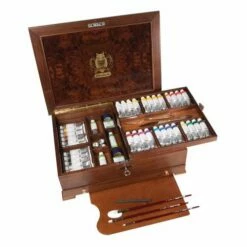 Schmincke Mussini Wooden Oil Paint Set