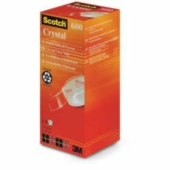 3M Scotch 600 Crystal Clear Tape Pack