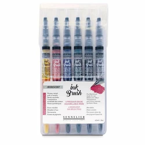 Sennelier Ink Brush Pen Sets 3 Sennelier Ink Brush Pen Sets