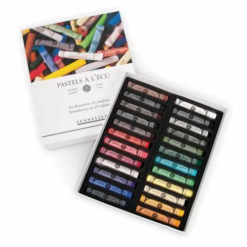 Sennelier Pastels à L'Ecu Set Of 24 Pastels 3 Sennelier Pastels à L'Ecu Set Of 24 Pastels