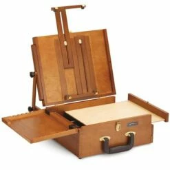 Sienna Pochade All-in-One Wooden Box -GREATART Sales SiennaPochadeAll in OneWoodenBox 3