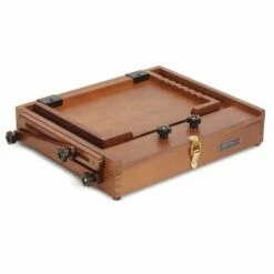 Sienna Pochade Wooden Special Pastel Box -GREATART Sales SiennaPochadeWoodenSpecialPastelBox 4