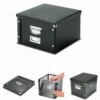 Snap'n'Store Black Storage Boxes