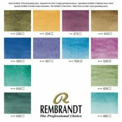 TALENS | REMBRANDT Themed Set — Granulated Colours -GREATART Sales TALENS7CREMBRANDTThemedSetE28094GranulatedColours 3